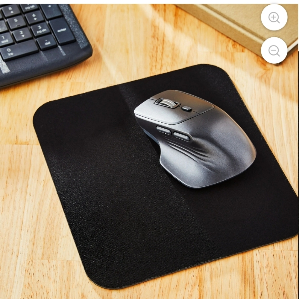 Fellowes Desk Basic Black Mouse Pad New In Package.